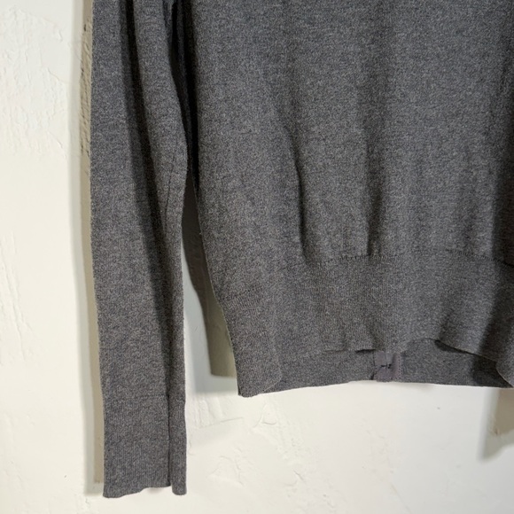 Gorgeous Embellished Gray Cardigan Sweater Anthropologie - Picture 10 of 16